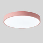Minimalist Round LED Ceiling Light Modern Flush Mount Design