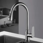 High Arc Kitchen Faucet Pull Down Sprayer - Image 10