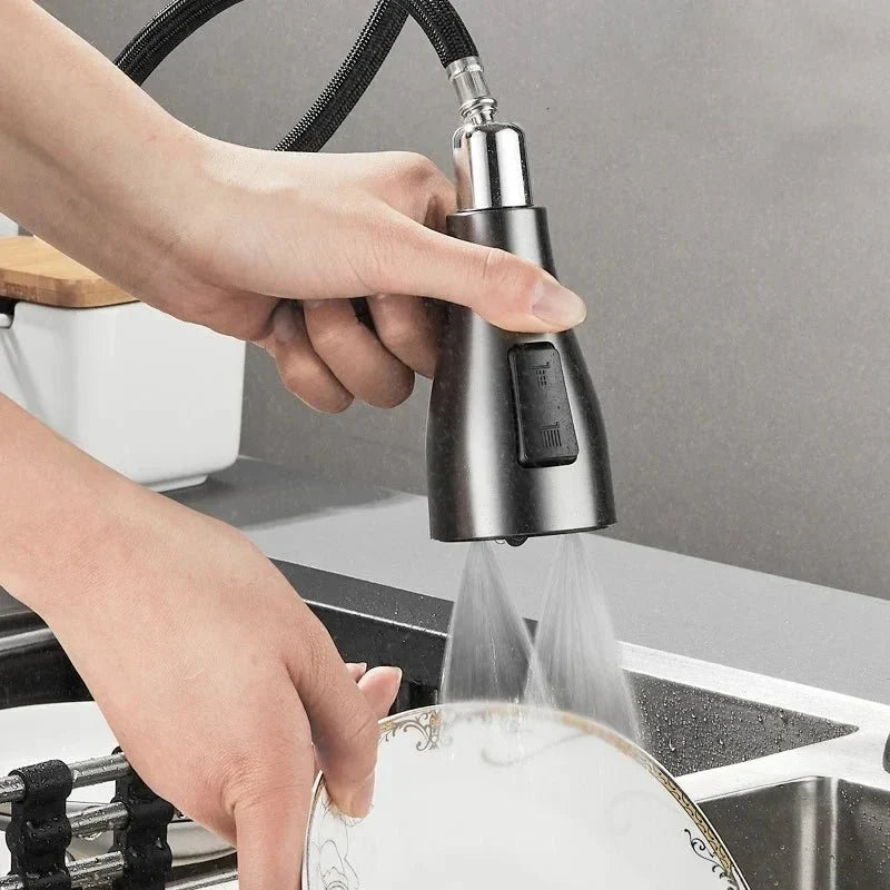 High Arc Kitchen Faucet Pull Down Sprayer - Image 4