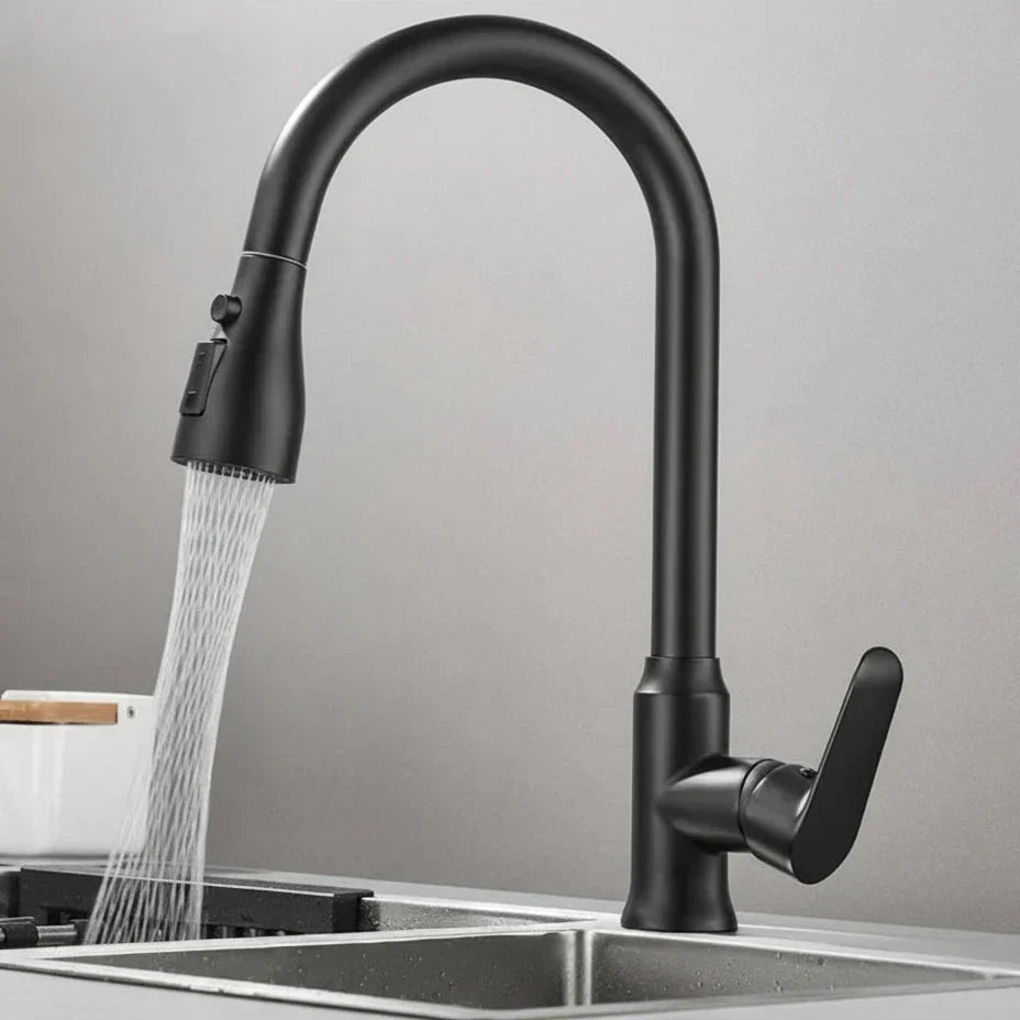 High Arc Kitchen Faucet Pull Down Sprayer - Image 8