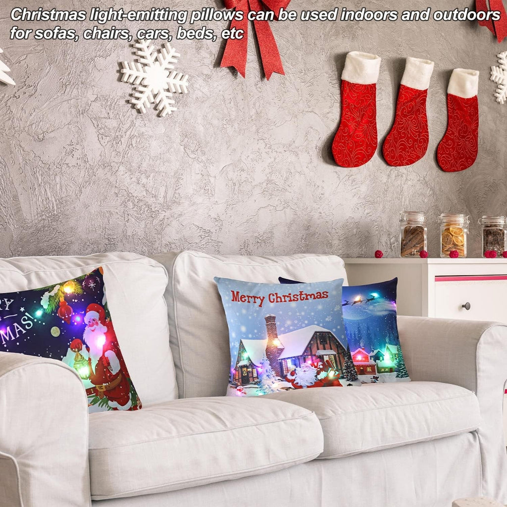 Christmas Pillow Cover LED Lights - Image 16