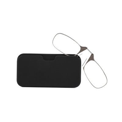 Pocket Reading Glasses Nose Clip Eyewear for Easy On-the-Go Reading