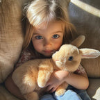 Interactive Plush Bunny Toy Realistic Moving Animal Figure