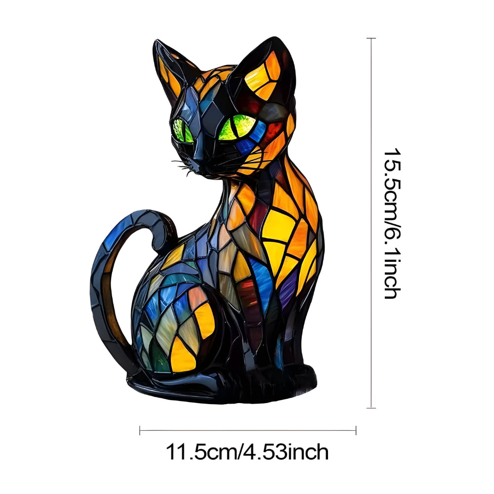 Cat Night Desk Lamp Soft Colour Changing Mood Light