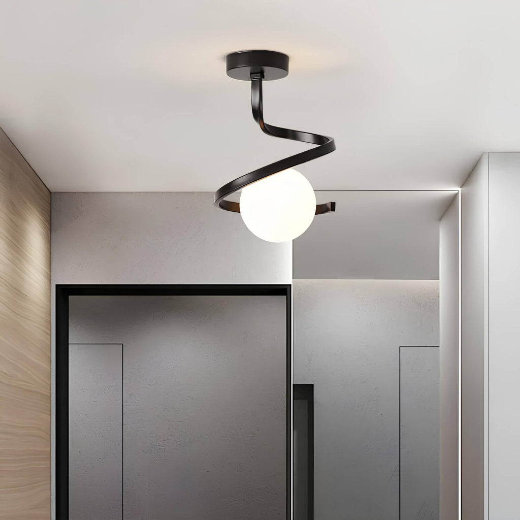 Modern LED Ceiling Light Flush Mount Bedroom Living Room Fixture - Image 4