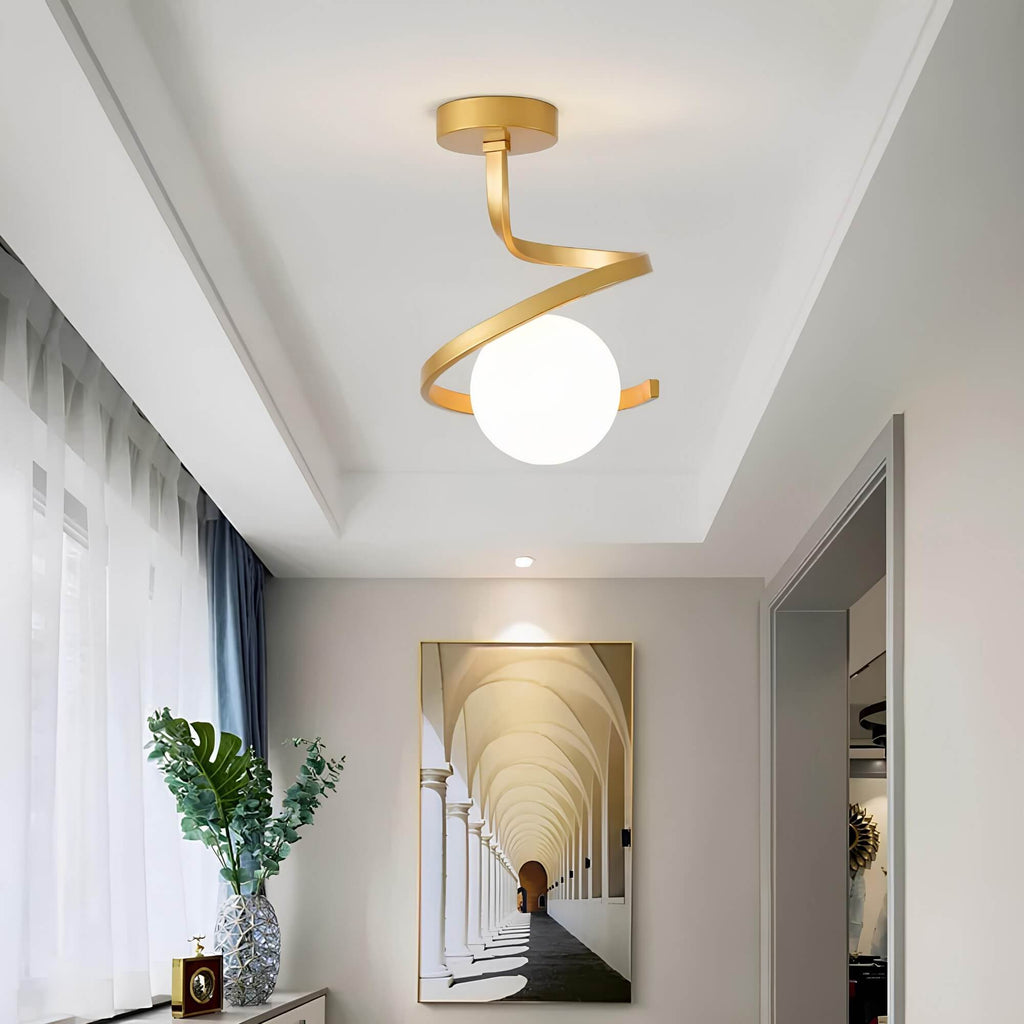 Modern LED Ceiling Light Flush Mount Bedroom Living Room Fixture
