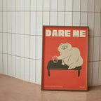 Playful Black Cat Wall Art Décor
