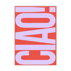 Minimalist Ciao Wall Art Décor