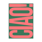 Minimalist Ciao Wall Art Décor
