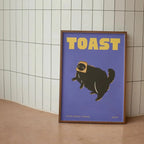 Playful Black Cat Wall Art Décor