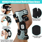Adjustable Knee Support Brace for Medial & Lateral Stability