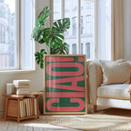 Minimalist Ciao Wall Art Décor