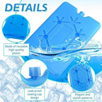 Durable Reusable Ice Packs Keep Your Air Cooler Fresh