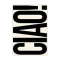 Minimalist Ciao Wall Art Décor