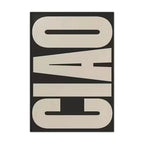 Minimalist Ciao Wall Art Décor