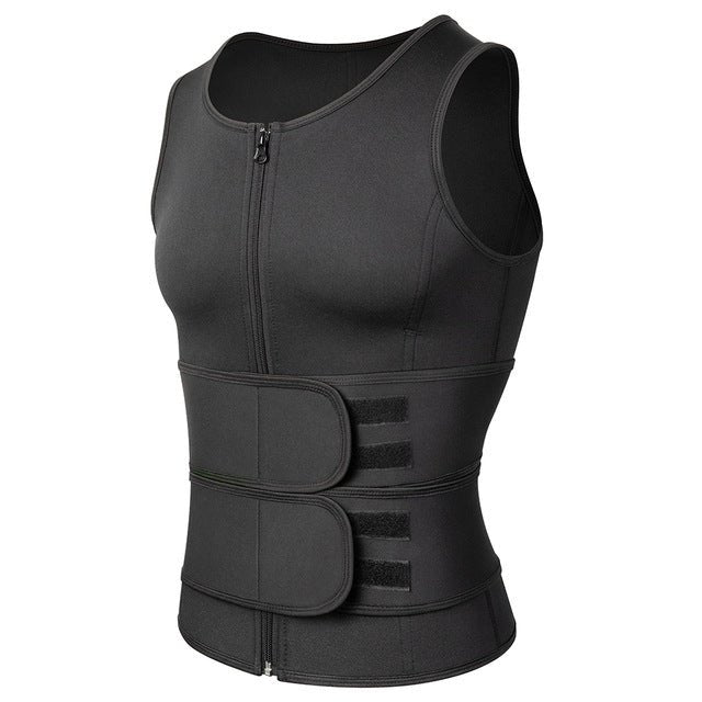 Men Workout Vest Sweat-Enhancing Compression Fit