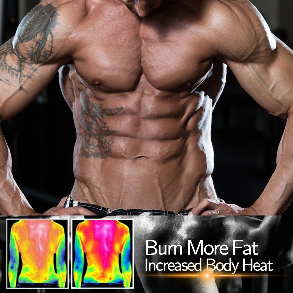 Men Workout Vest Sweat-Enhancing Compression Fit