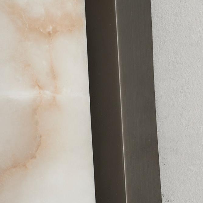 Lumaria – Modern LED Wall Light Marble Effect Diffuser - Image 8