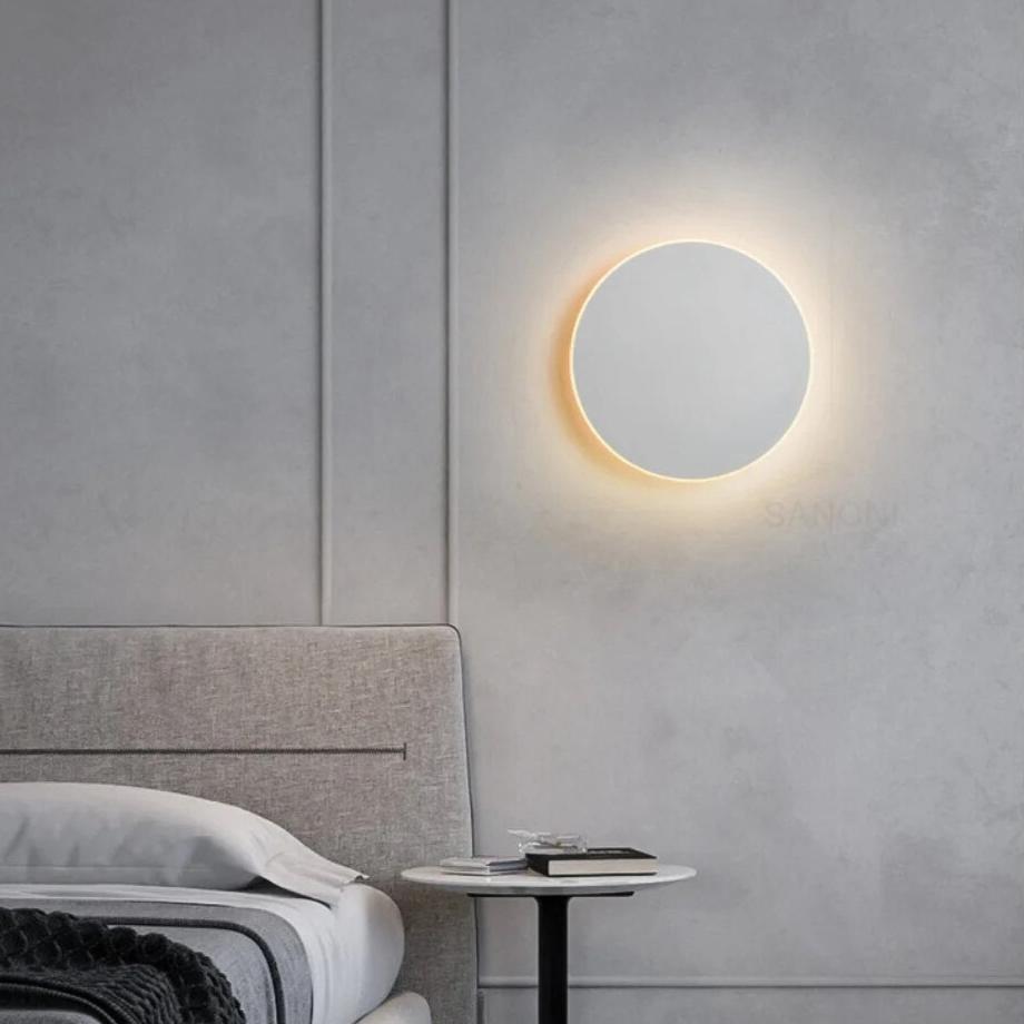 Luvien – Modern Round LED Flush Wall Light - Image 4