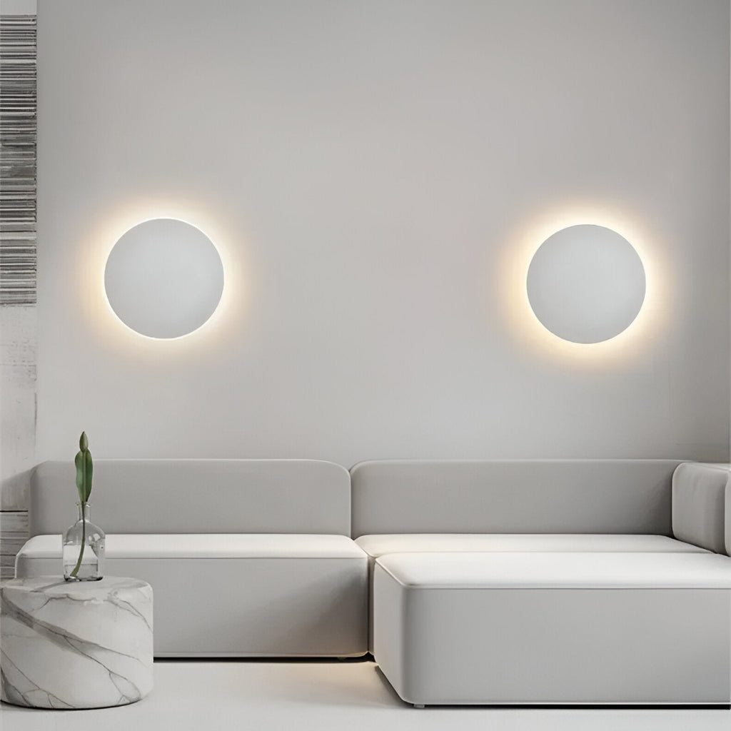 Luvien – Modern Round LED Flush Wall Light - Image 6