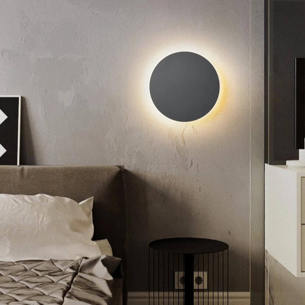 Luvien – Modern Round LED Flush Wall Light - Image 9