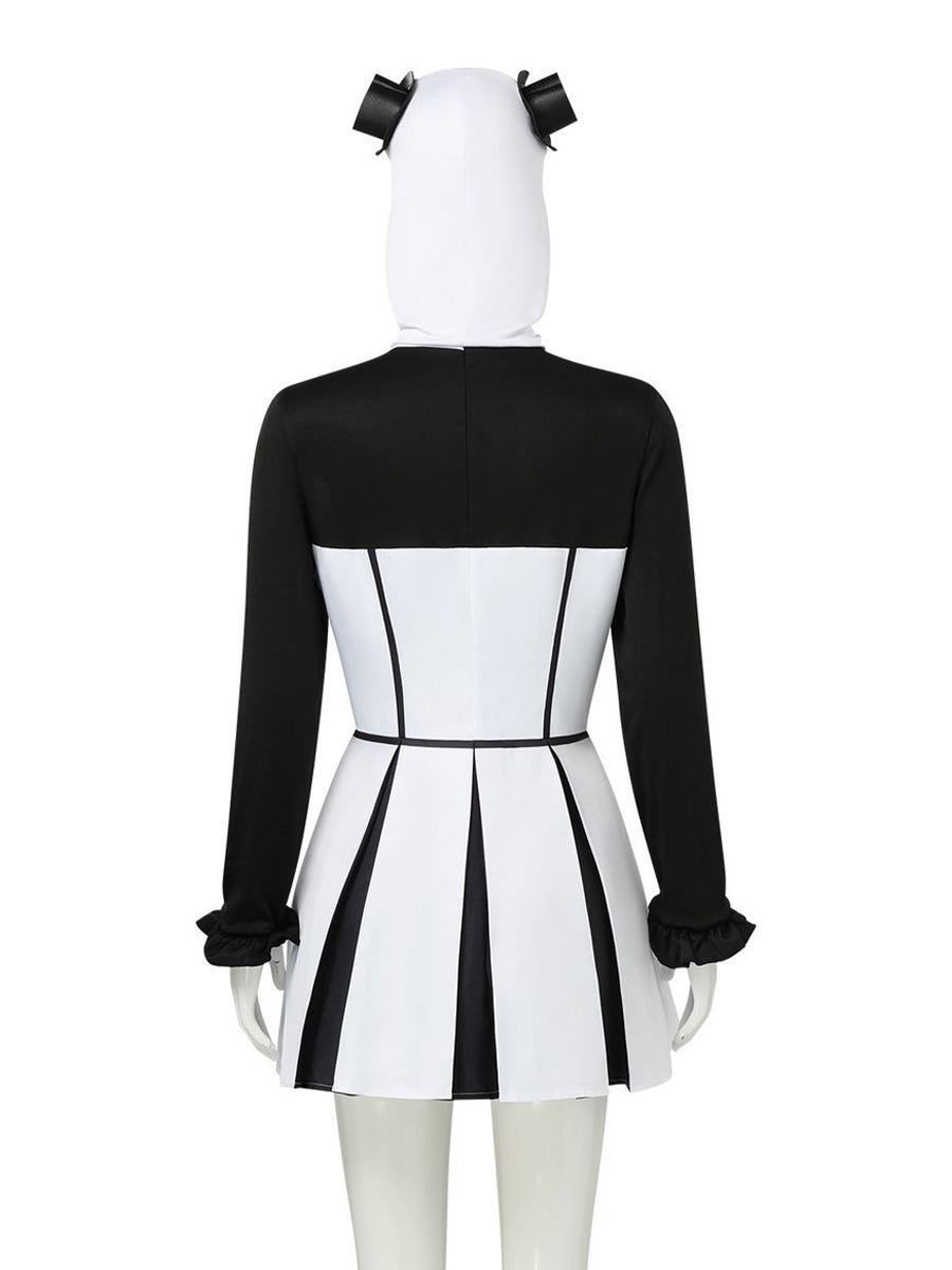 Womens Clown Dress Pierrot - Image 11