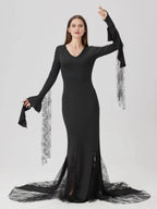 Women Maxi Dress Gothic - Image 3