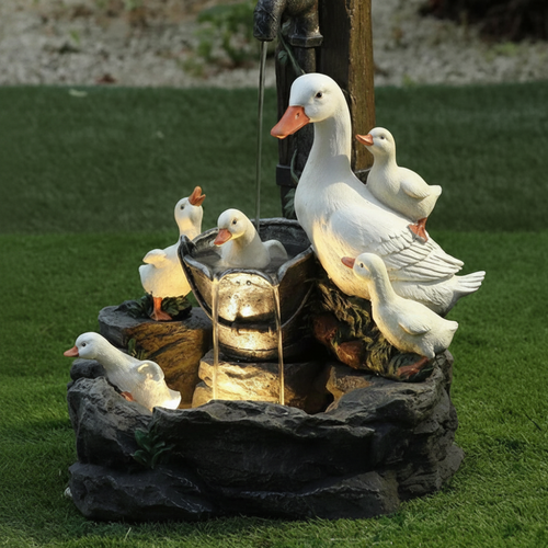 Birdbath Fountain Solar Powered
