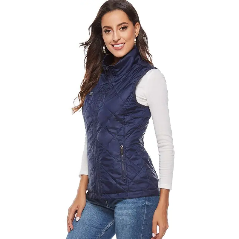 Women’s Heated Gilet Lightweight Electric Vest with Adjustable Heat Levels - Image 2