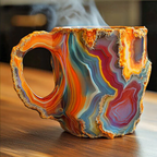 Mineral Coffee Mug Crystal-Effect Novelty Cup