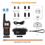 Rechargeable Dog Training Collar with Beep, Vibration & Static Modes