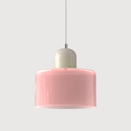 Niora – Cylindrical Glass Pendant Light - Image 6