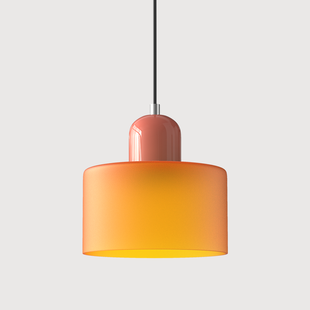 Niora – Cylindrical Glass Pendant Light - Image 13