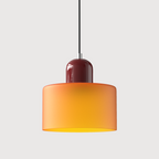 Niora – Cylindrical Glass Pendant Light - Image 15