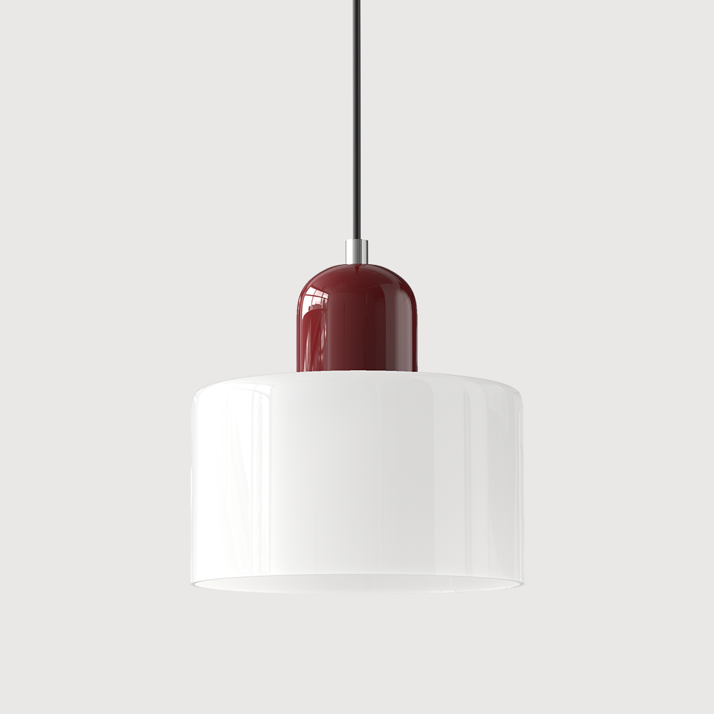 Niora – Cylindrical Glass Pendant Light - Image 21