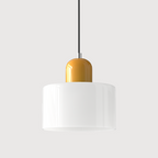 Niora – Cylindrical Glass Pendant Light - Image 23