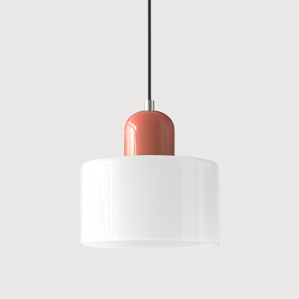 Niora – Cylindrical Glass Pendant Light - Image 19