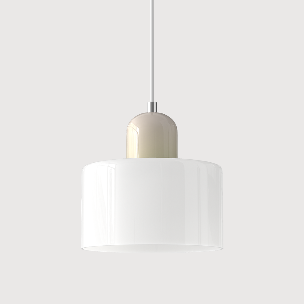 Niora – Cylindrical Glass Pendant Light - Image 24