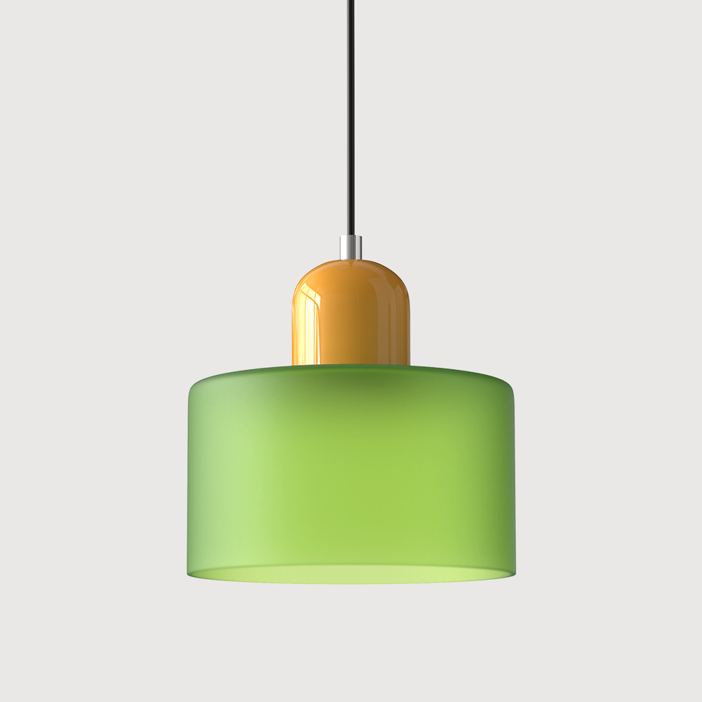 Niora – Cylindrical Glass Pendant Light - Image 35