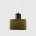 Niora – Cylindrical Glass Pendant Light - Image 28