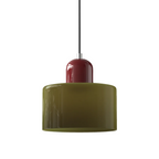 Niora – Cylindrical Glass Pendant Light - Image 27