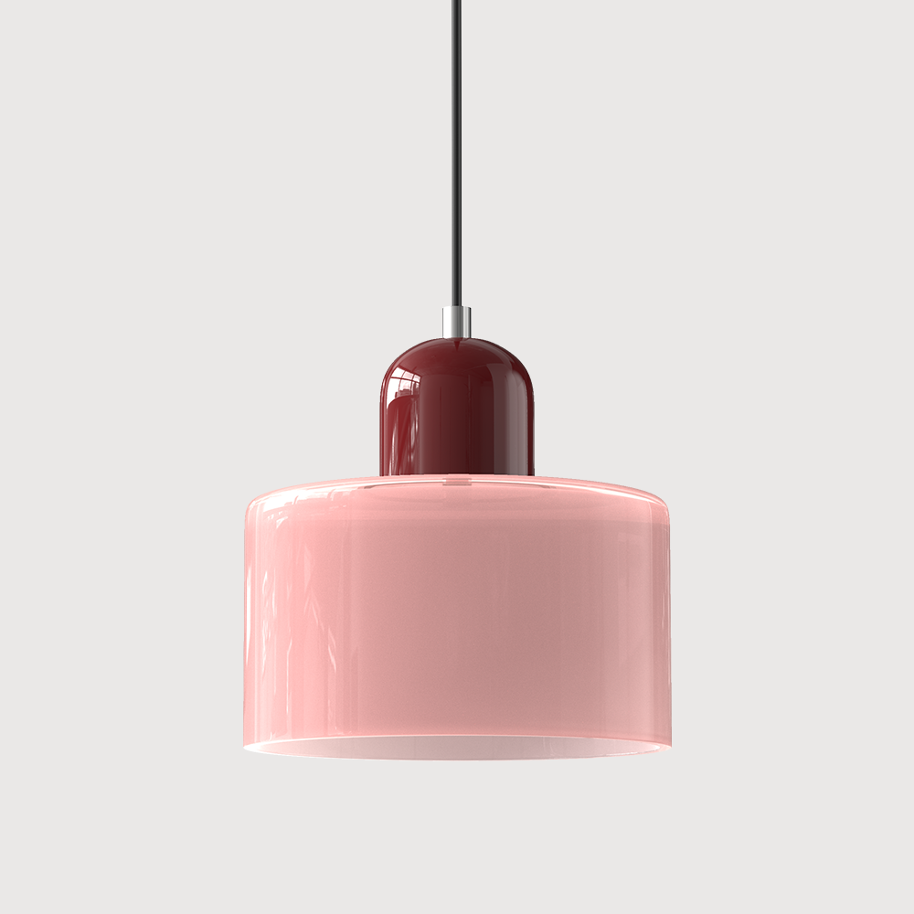 Niora – Cylindrical Glass Pendant Light - Image 3