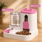 Automatic Pet Feeder and Water Dispenser for Dogs and Cats