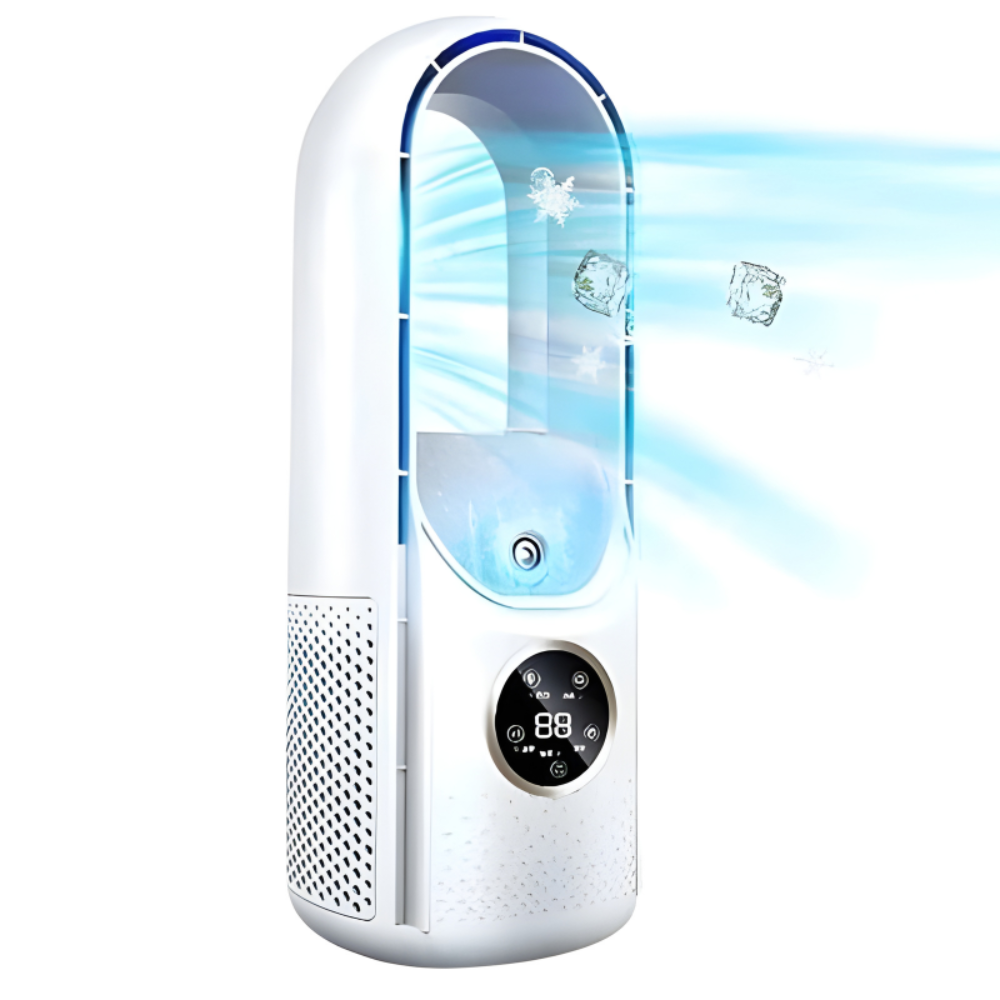 Portable Air Conditioner Quiet Compact Bladeless Cooling - Image 2