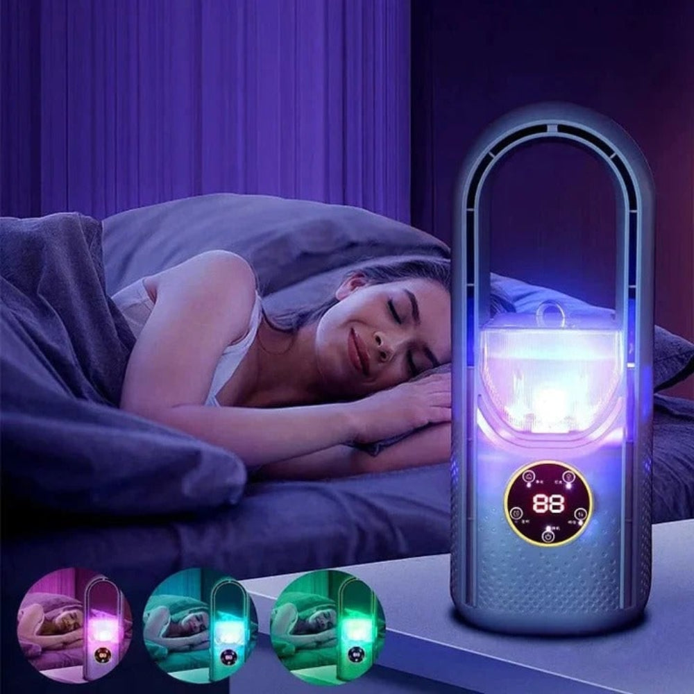 Portable Air Conditioner Quiet Compact Bladeless Cooling - Image 3