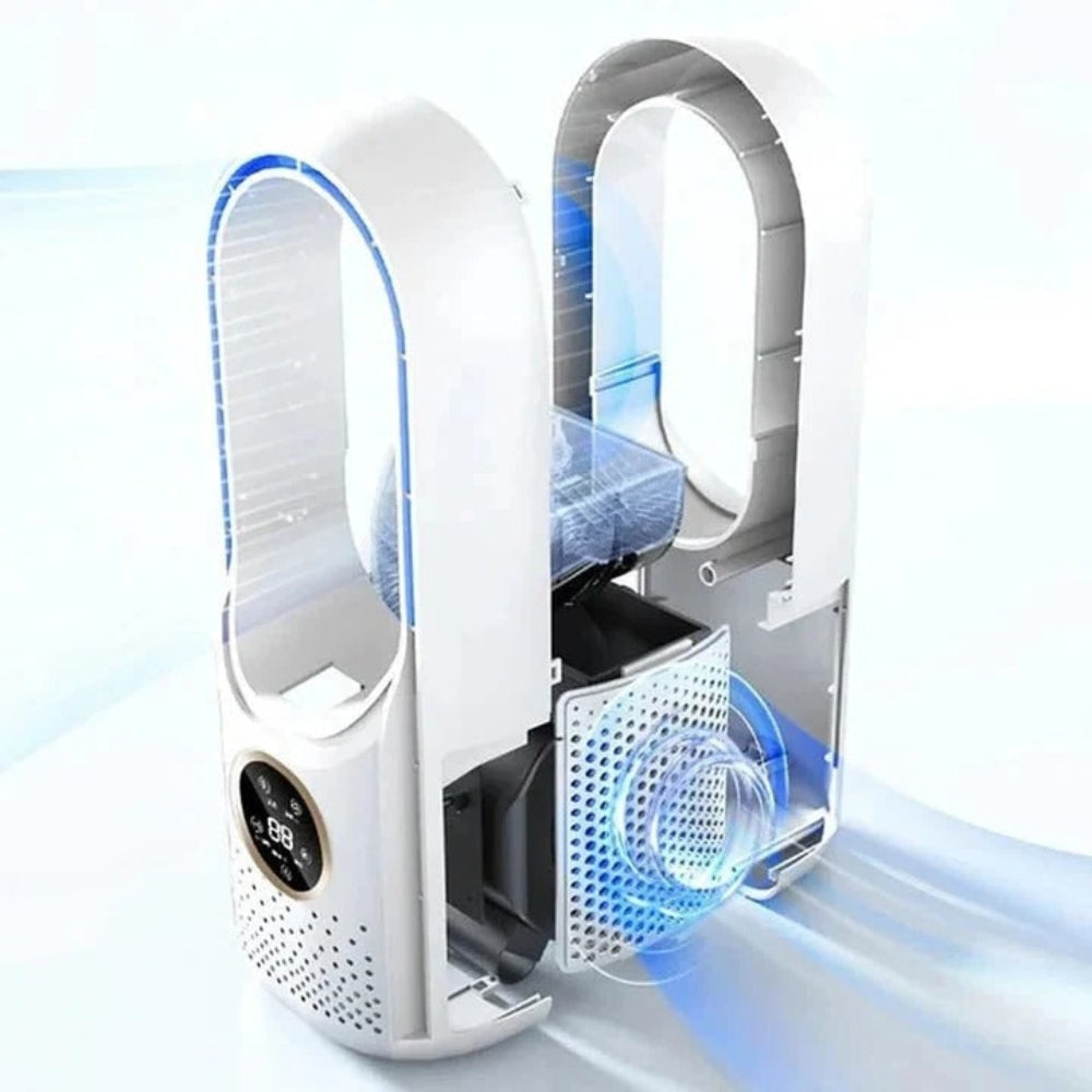 Portable Air Conditioner Quiet Compact Bladeless Cooling - Image 5