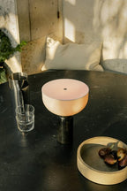 Modern Marble Base Table Lamps with LED Touch Control