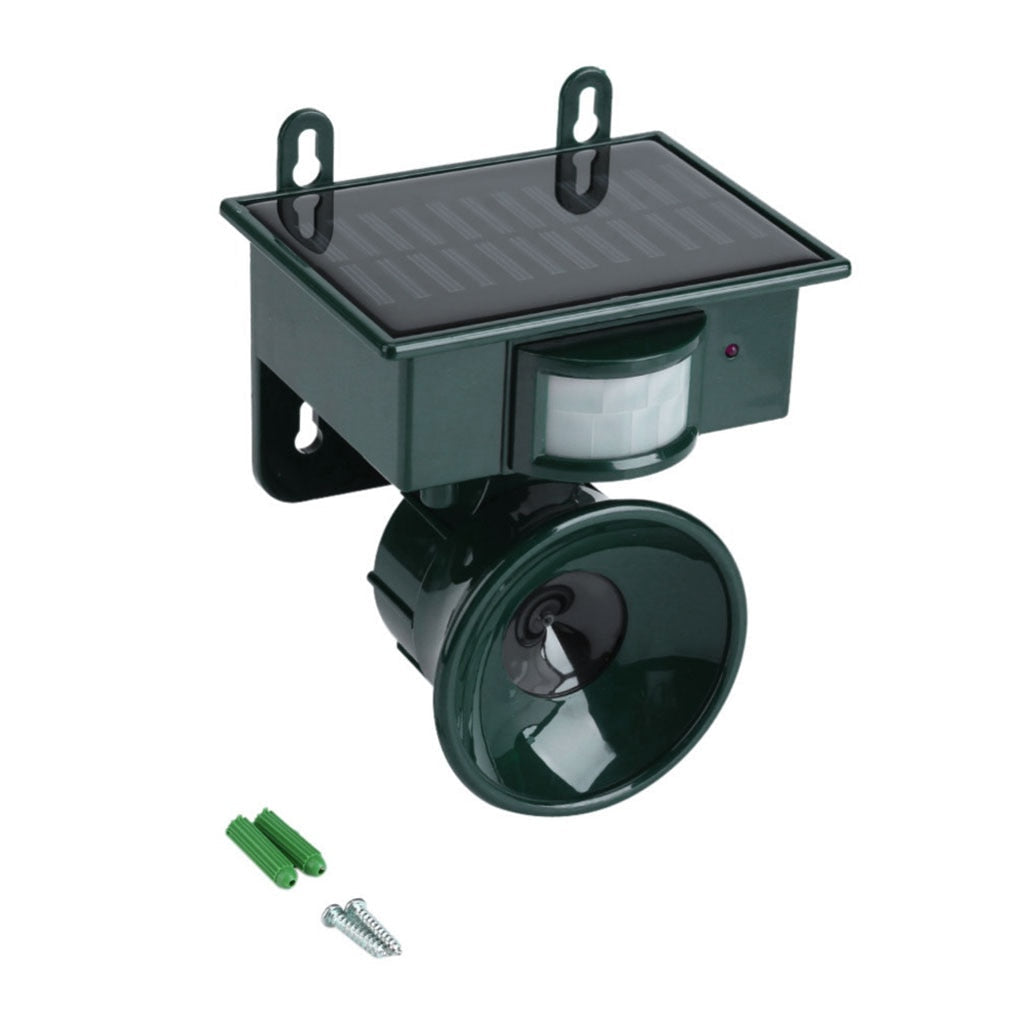 Smart Solar Bird Repeller Motion-Activated Outdoor Deterrent