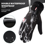 Thermal Winter Gloves Non-Slip Grip for Cycling and Skiing