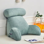 Reading Support Pillow for Bed Arm, Back and Neck Comfort